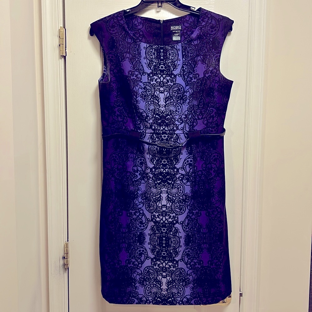 Soho Size 12 dress, purple